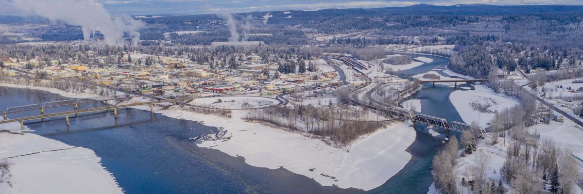 Photo of Quesnel in winter