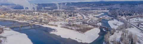 Photo of Quesnel in winter