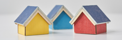 Tiny homes representing the Workforce Housing Project